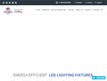 Tablet Screenshot of patriotled.com
